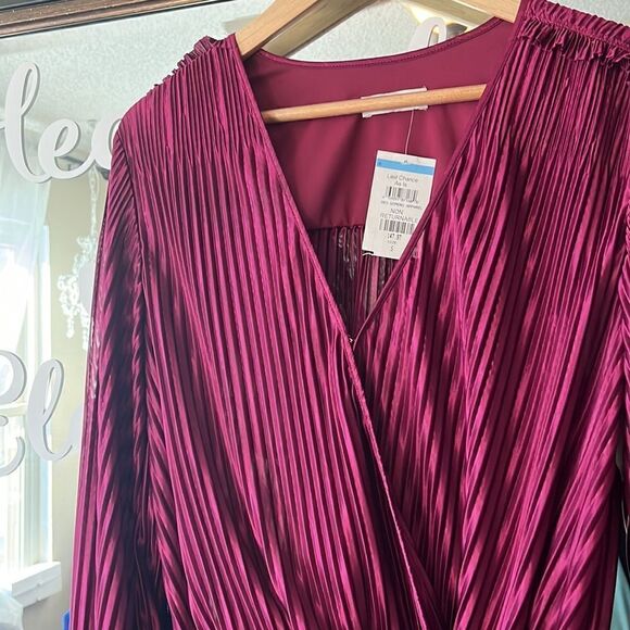 Ramy Brook Joanna Pleated Minidress size S NWT Small $545 - Picture 10 of 10